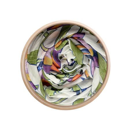 INNBAMBOO FOULARD - MUCHA - BIANCO