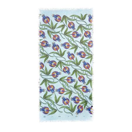 INNBAMBOO FOULARD - MUCHA - AZZURRO