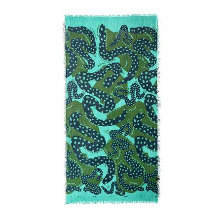 INNBAMBOO Foulard - HARING 42 Azzurro Acqua