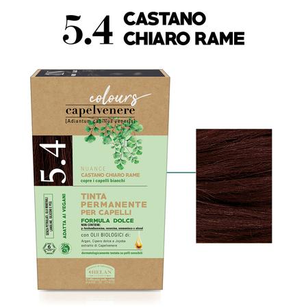 CAPELVENERE Tinta 5.4 Castano Chiaro Rame