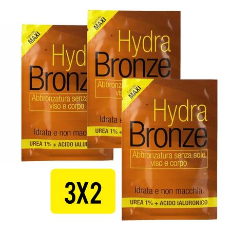 HYDRA BRONZE Autoabbronzante salviette 3X2