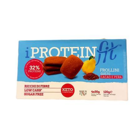 IPROTEINFIT - Frollini gusto CACAO e PERA 30G X 4 PZ