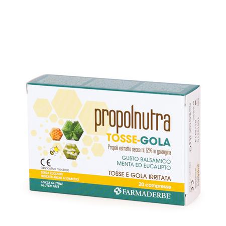 PROPOLNUTRA Tosse-Gola CE 20 compresse masticabili