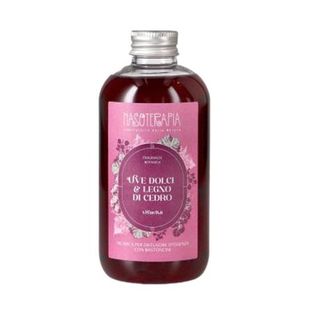 Nasoterapia Rosso Prezioso UVE DOLCI e LEGNO di CEDRO RICARICA 250 ml