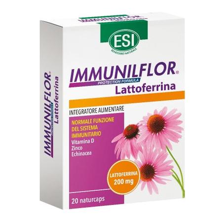 IMMUNILFLOR Lattoferrina 20 capsule protection formula 