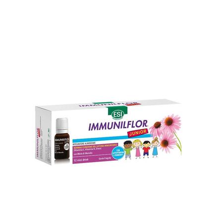 IMMUNILFLOR Junior 12 mini drink gusto fragola