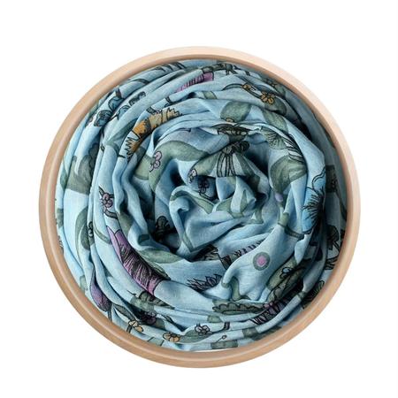 Innbamboo Foulard LAUTREC 17 Azzurro Cielo