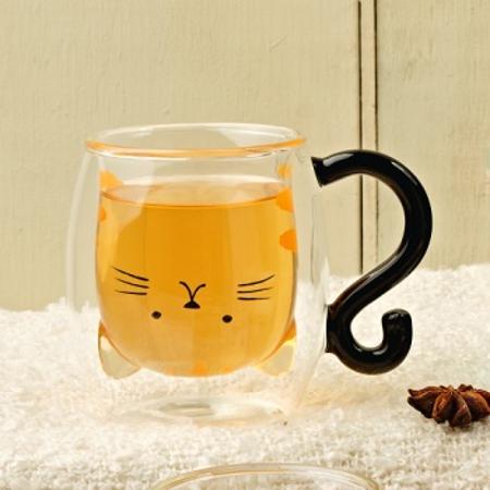 Neavita MUG in Vetro KITTY Tea & Friends