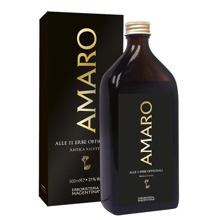 AMARO Digestivo alle 11 Erbe Officinali 500 ml