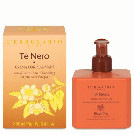 Tè Nero Crema Corpo & Mani 250 ml