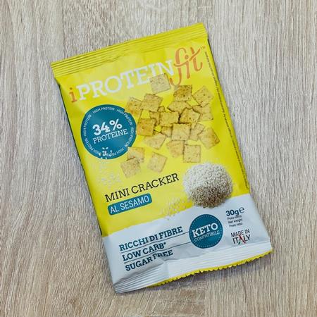 iProteinFit Mini Cracker SESAMO 30 g