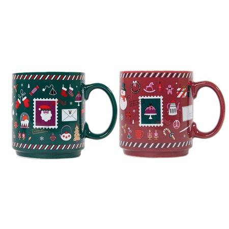 Neavita Set Tazze Rossa e Verde 2024 Christmas Infusions