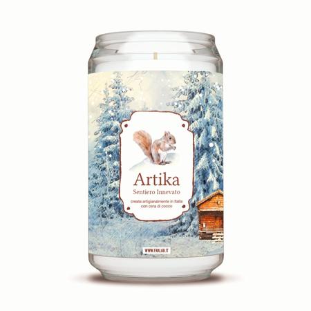 Candela Profumata ARTIKA – SENTIERO INNEVATO – FraLab 390g