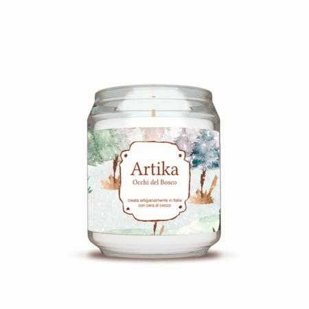 Candela Profumata ARTIKA – OCCHI DEL BOSCO – FraLab 190g